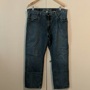 Men's Eddie Bauer 36 x 30 Relaxed Fit Jeans